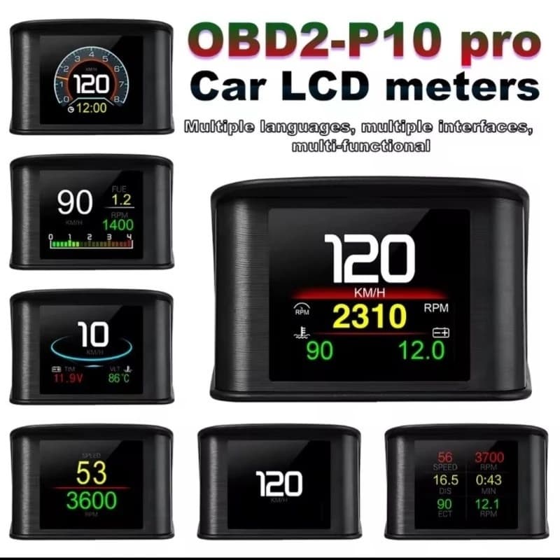 Painel OBD2 P10 ou A202 - Chevrolet Ford Fiat VW Nissan Hyundai Honda Toyota Citroen Peugeot Renault ACIMA DE 2008