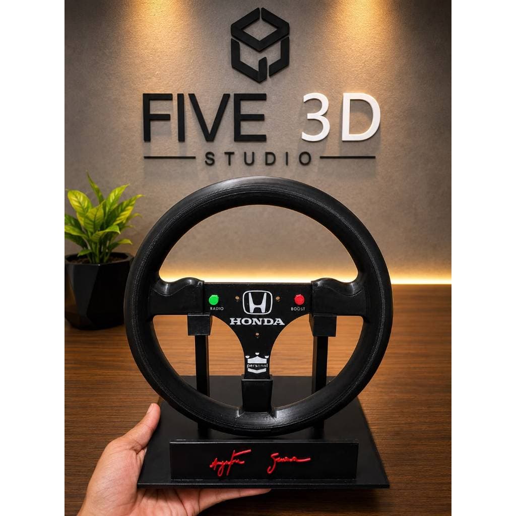 Volante Ayrton Senna formula 1+ BRINDE