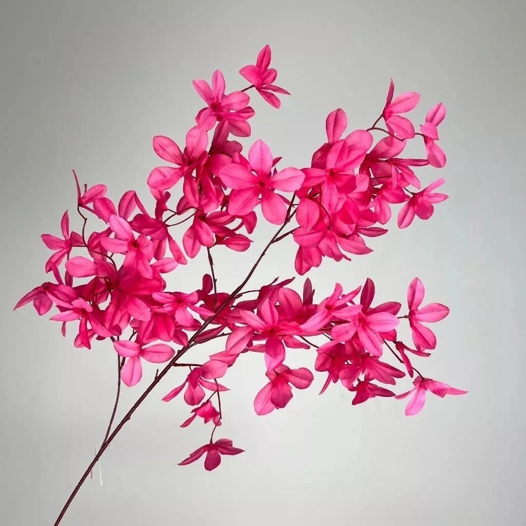 10 a 40 Grande Flor de Plumeria Nova Versão 90 cm Flores Artificiais Decoração Galho - BH802484