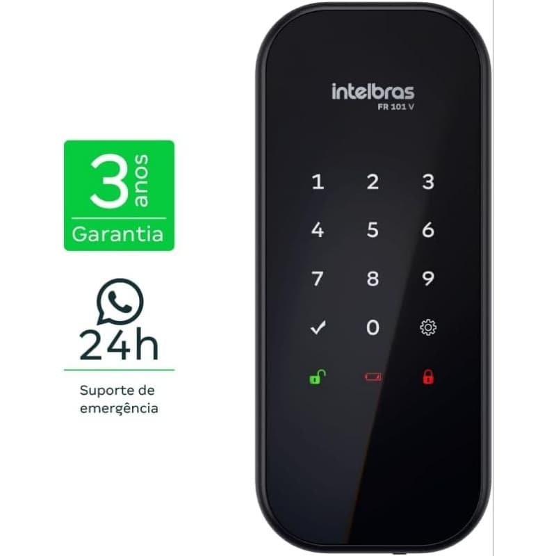 Fechadura Digital de Sobrepor FR 101V Intelbras
