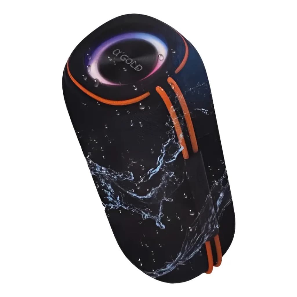 Caixa de Som Bluetooth AGold SM-07 30W Sem Fio Portátil IPX6 À Prova D'Água Som Estéreo Graves Potentes