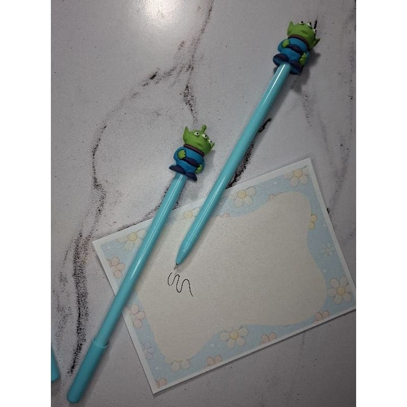 Caneta Gel Alien Toy Story 0,5mm | Caneta Tinta Preta Ponta Fina | Papelaria Criativa | Material Escolar | Presente