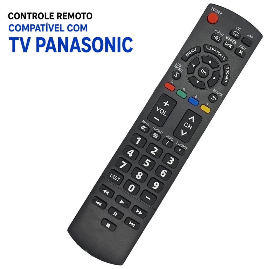 Controle para TV Panasonic Viera Tools LED LCD