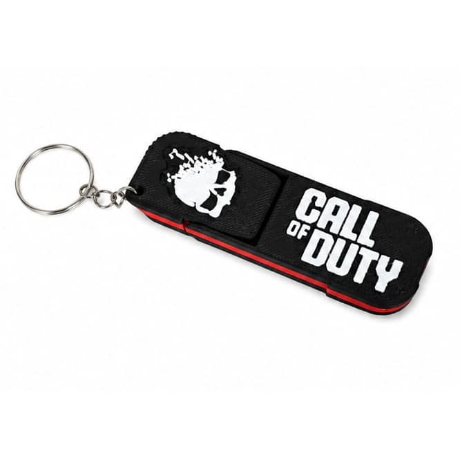 Chaveiro e suporte de celular call of durty