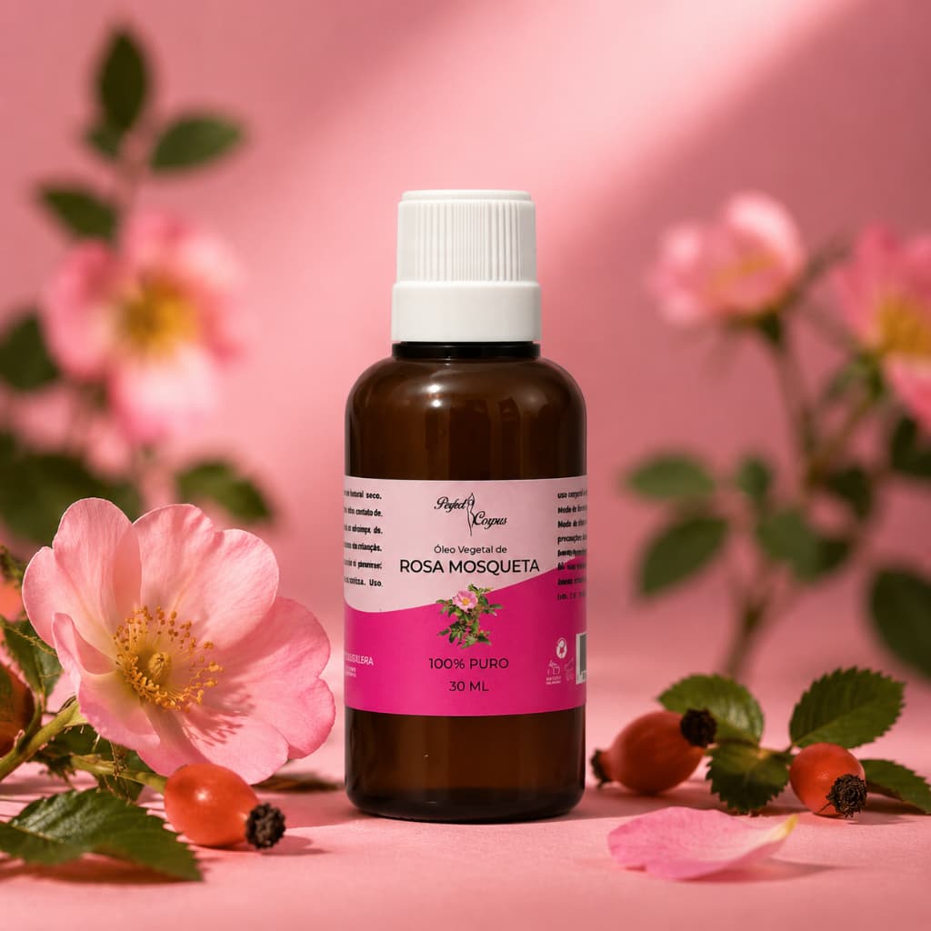 Óleo Vegetal De Rosa Mosqueta 100% Natural 60ml