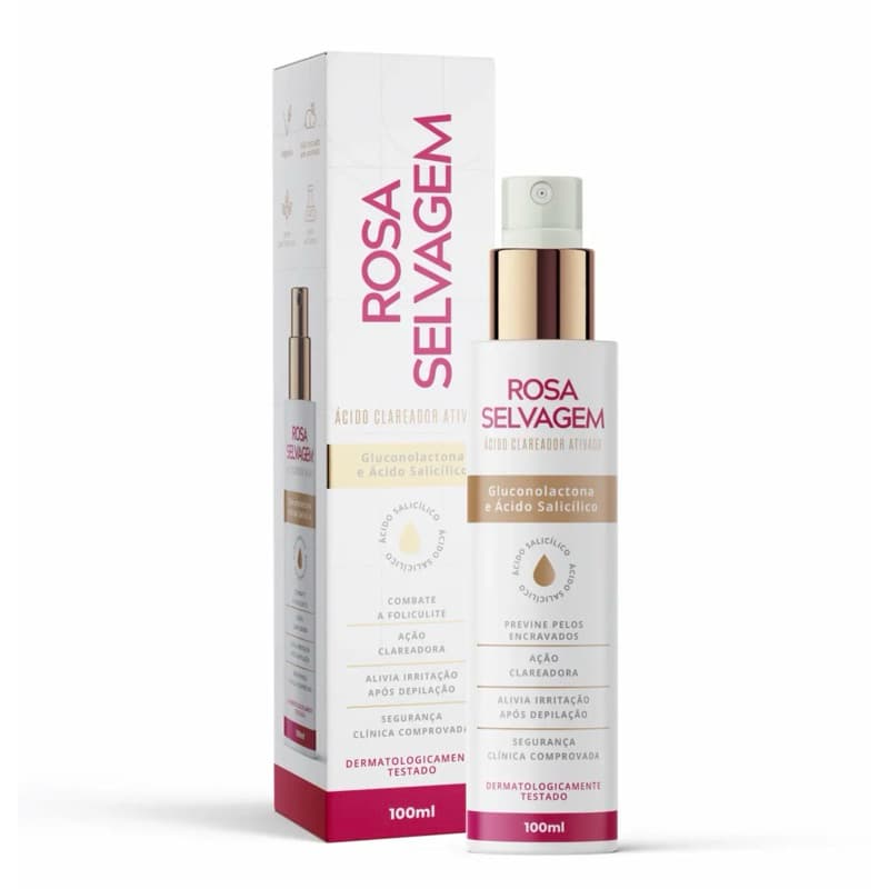Rosa Selvagem - Ácido Clareador de 100ml