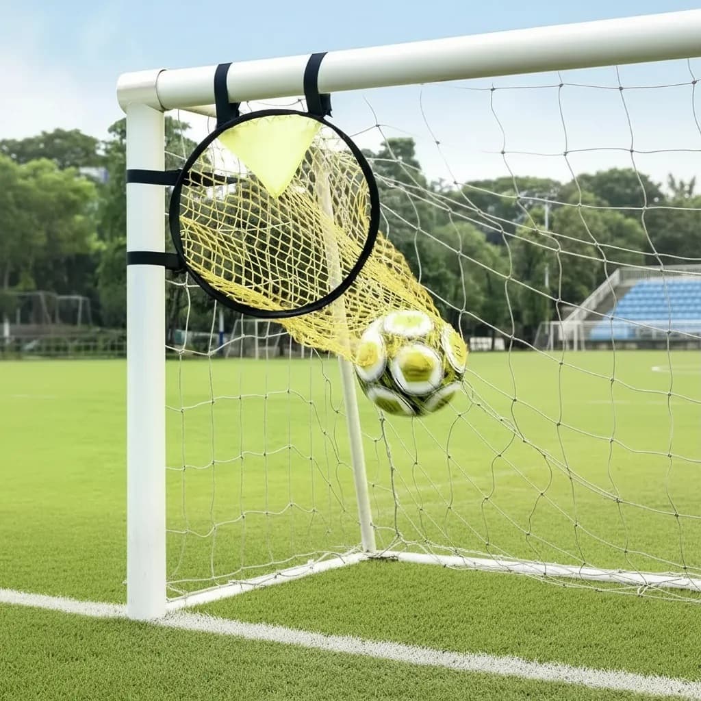 Aro Alvo Com Rede Para Chute No Ângulo - Treinamento Futebol