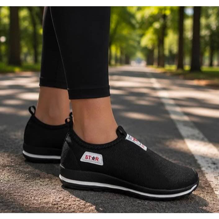 Tênis Masculino Meia Confortável Calce Fácil Slip Macio Casual 34 ao 43 Ortopédico