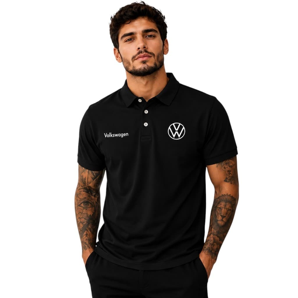 Camisa Polo volkswagen Casual Masculino uniformes