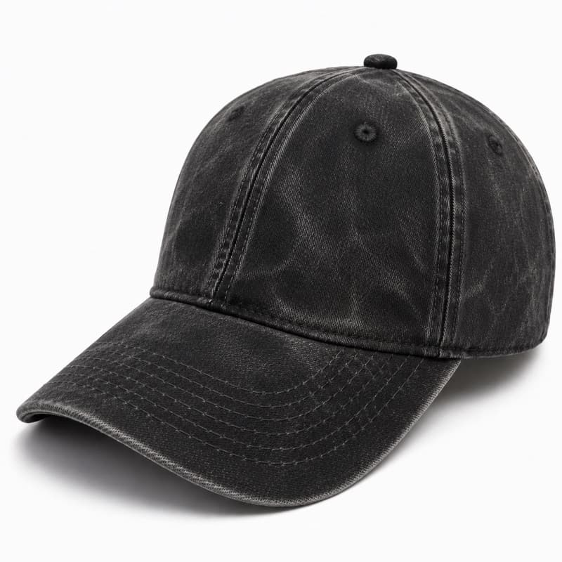 Bone 100% Algodão Brim Modelo Estonado Estiloso Modelo Da Moda Várias Cores