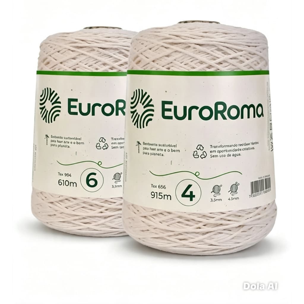 Barbante Euroroma CRU 1kg