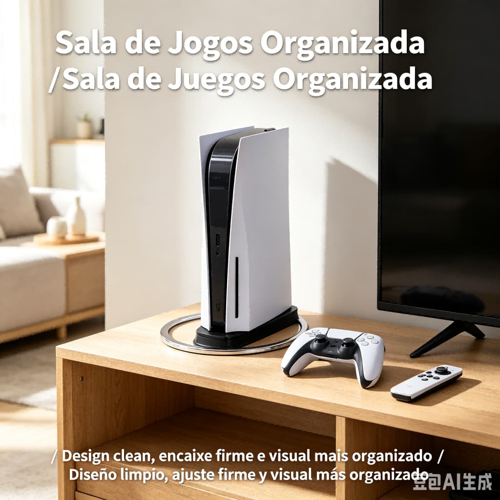 PS5ProBaseResfriamentoEstávelEconomiza EspaçoFácil Instalação