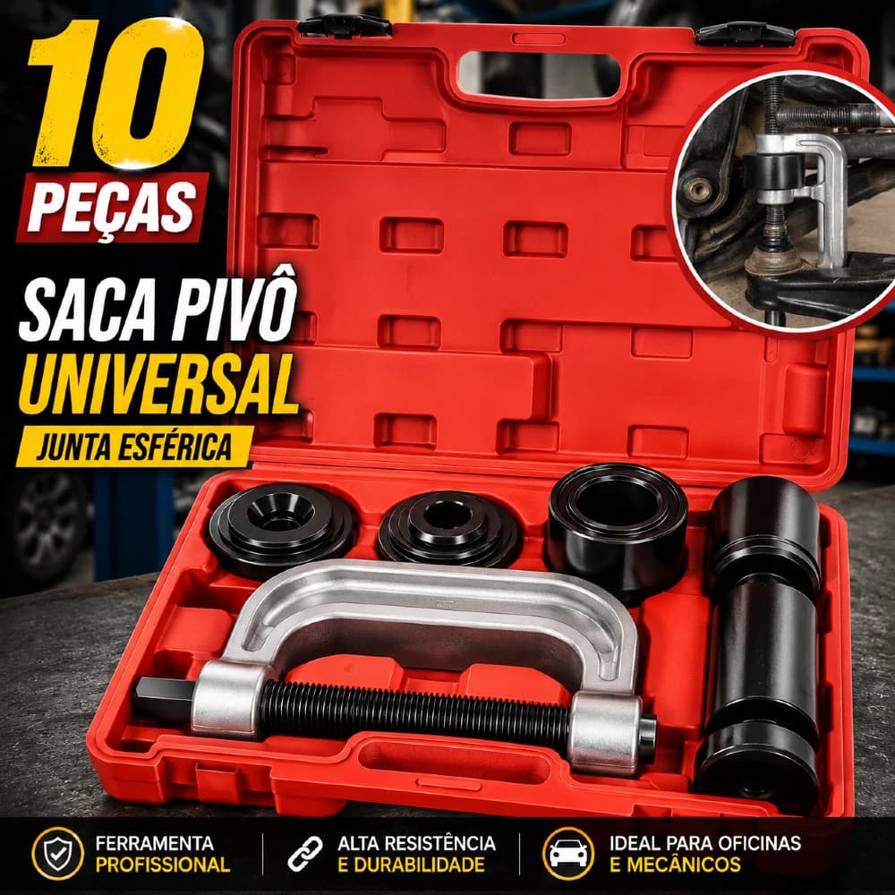 10 Peças Extrator Separador De Junta Esférica Universal para remoção da cabeça de bola do braço inferior
