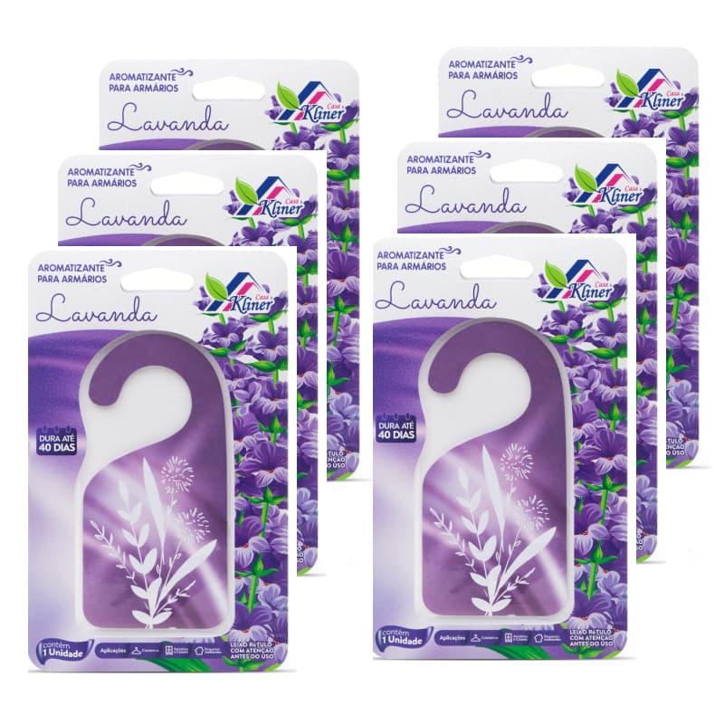 Aromatizante Para Armários - Kit 06 Unidades