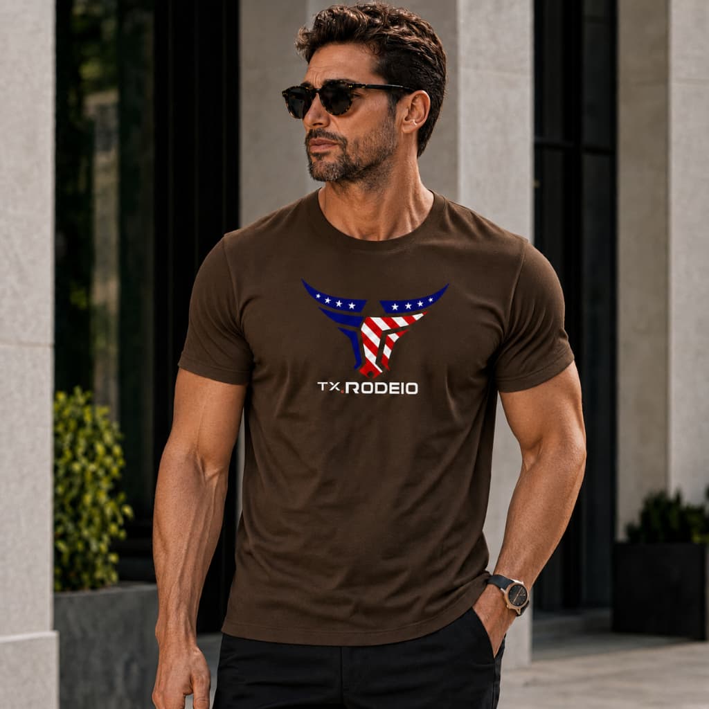 Camiseta Masculina Básica Texas Country Rodeio Camisa Masculina Básica Tx Rodeio Elegante