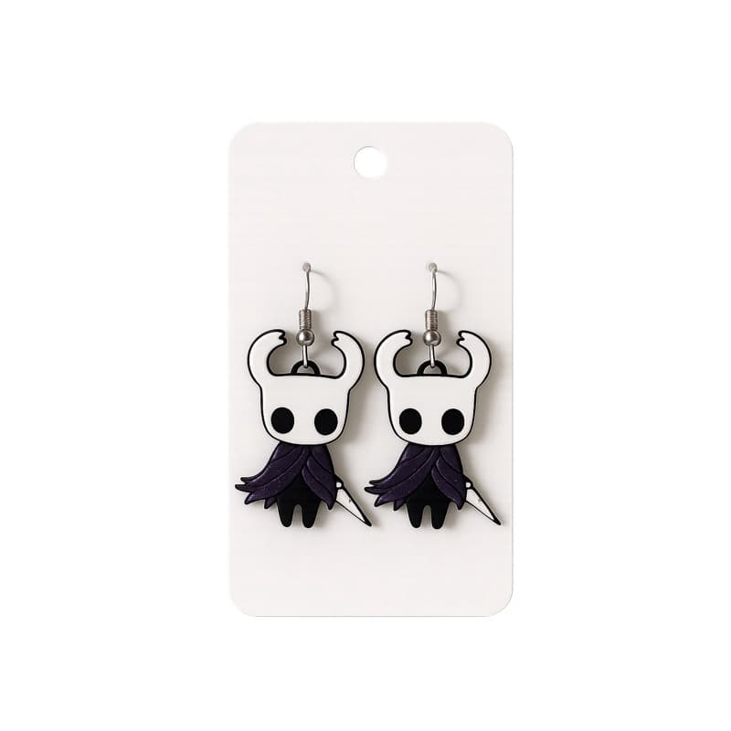 Brincos Hollow Knight Geek Acessorio Gamer Presente