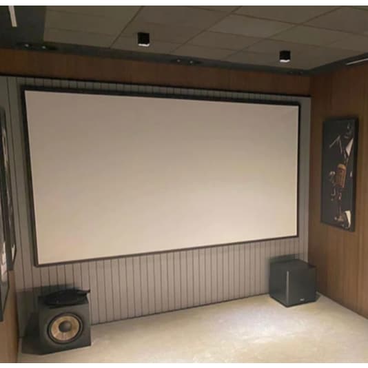 Tecido Dry Fit 100% Para Tela Projeção Projetor 1,80 X 2 M Premium