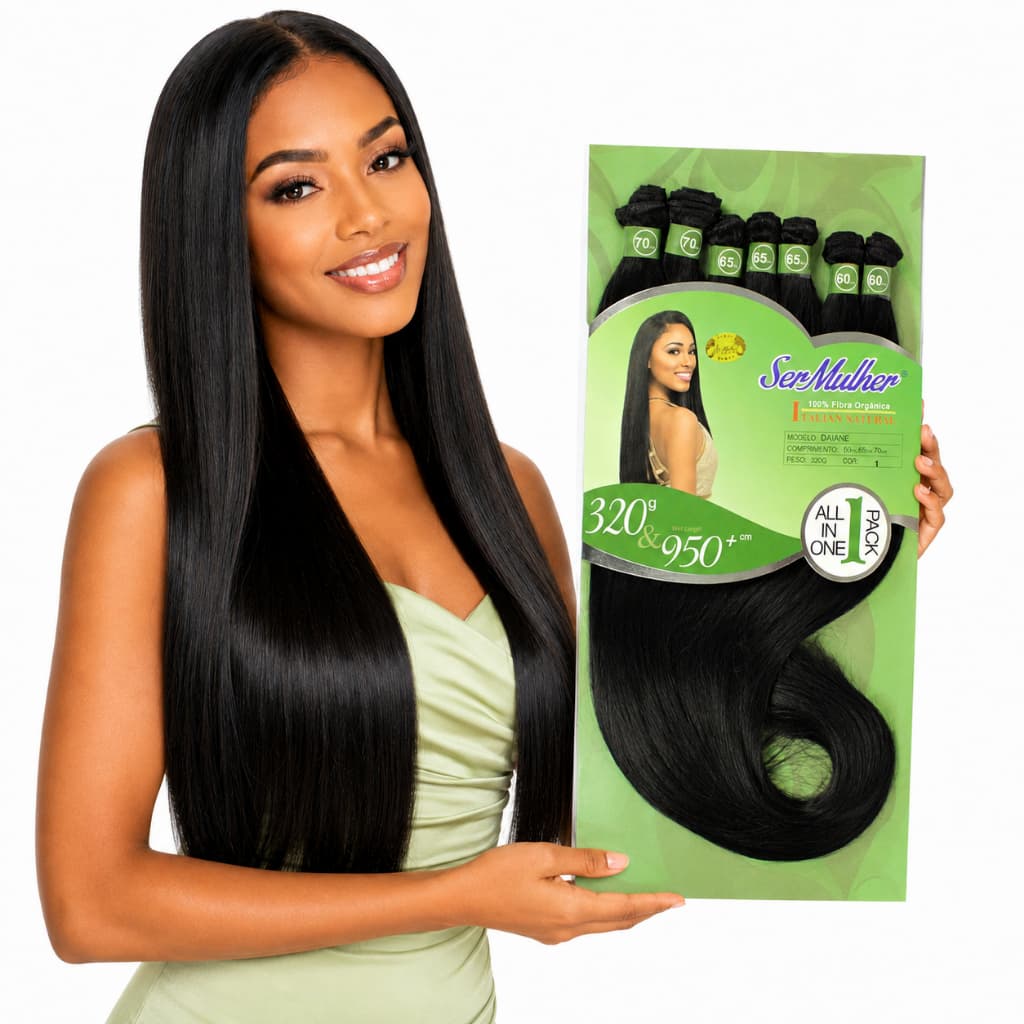 Cabelo Orgânico Daiane 320 gramas