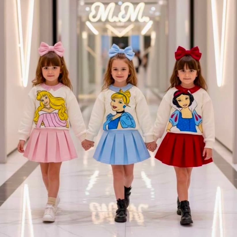 Conjunto Infantil Personagem Disney