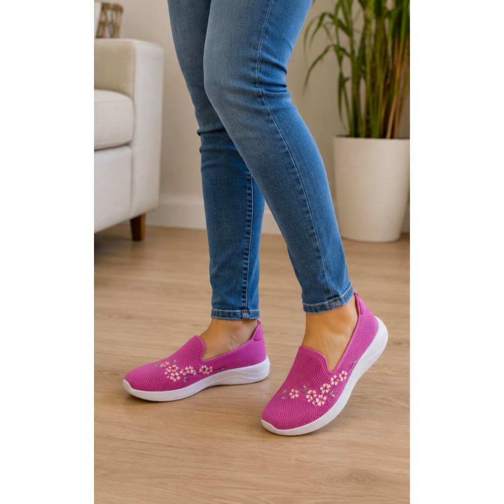 Tênis Feminino Sem cadarço Caminhada JaquesCouto Shoes