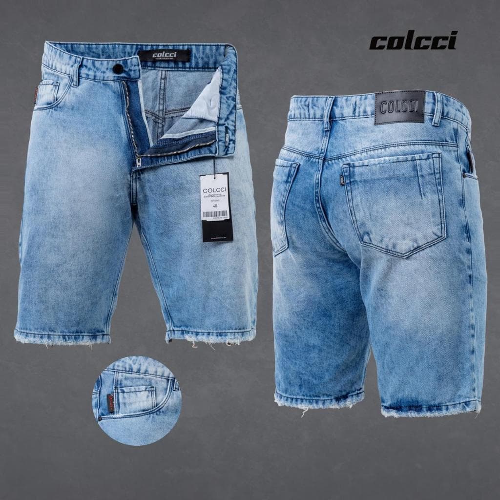 Bermuda Jeans Masculina Premium Dia a Dia