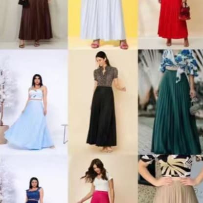 Saia Plissada Longa Plus Size G1 G2 G3 Evangélica Elegante Forrada Lisa