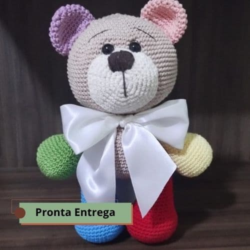 Ursinho das Emoções em Amigurumi | Brinquedo Educativo Sensorial | Educação Emocional Infantil
