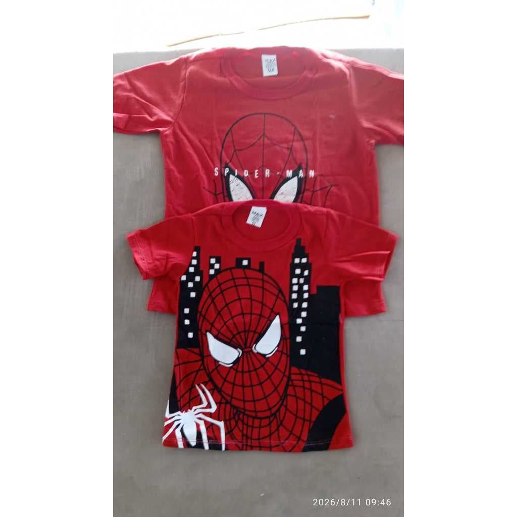 camiseta do homem aranha