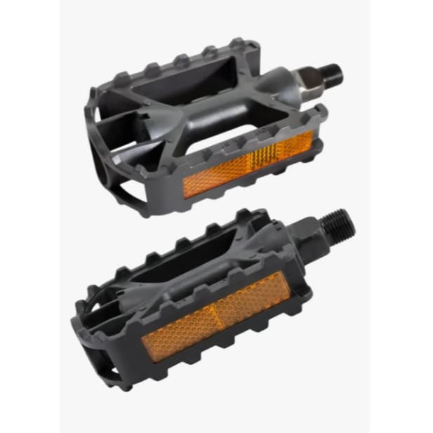 Pedal Bike Mountain Barra 9/16 Rosca Grossa Preto Metalciclo