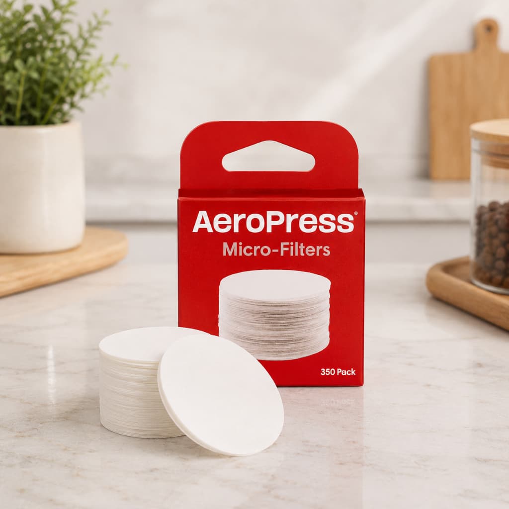 Filtros de Papel para AeroPress e AeroPress Go Original 350 unidades
