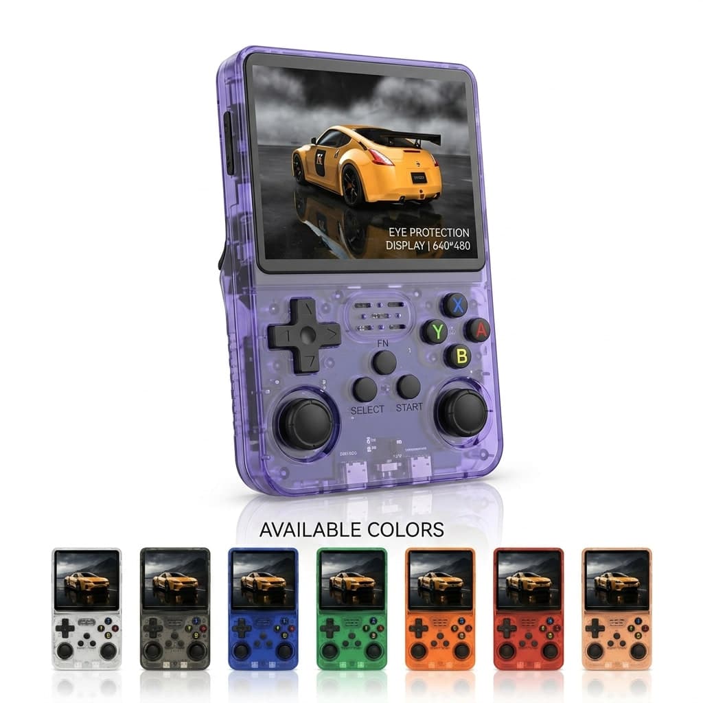 Game Console Portátil Retro UNITY Emuladores de Jogos Clássicos 305 g Compacto