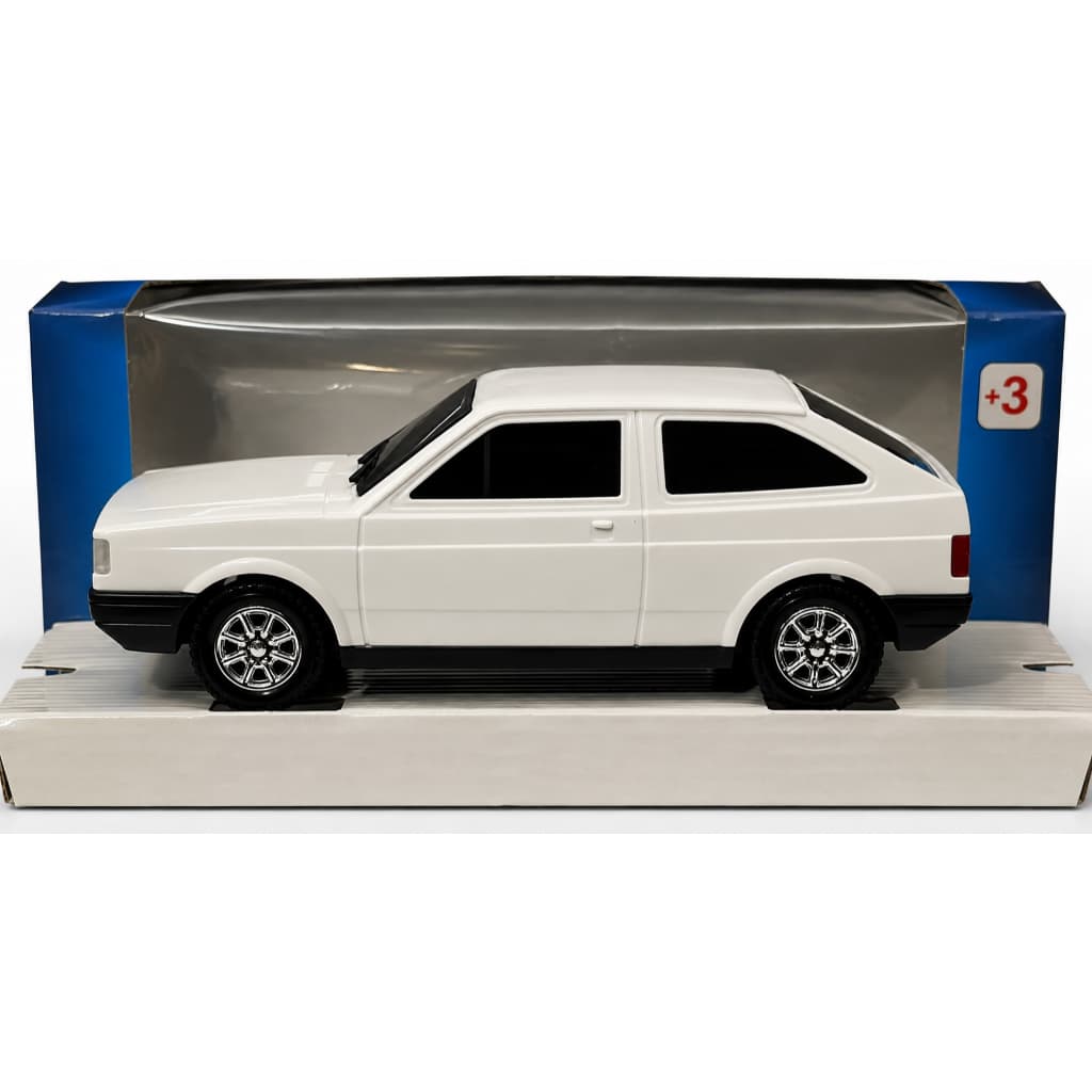 Miniatura Carro Clássico Colecionável Diverplas – Escolha o Modelo: Gol Quadrado ou Escort XR3