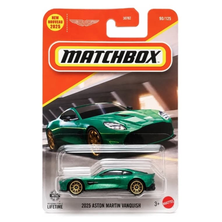 Matchbox Miniaturas Colecionáveis 90/125 Aston Martin Vanquish ref 30782