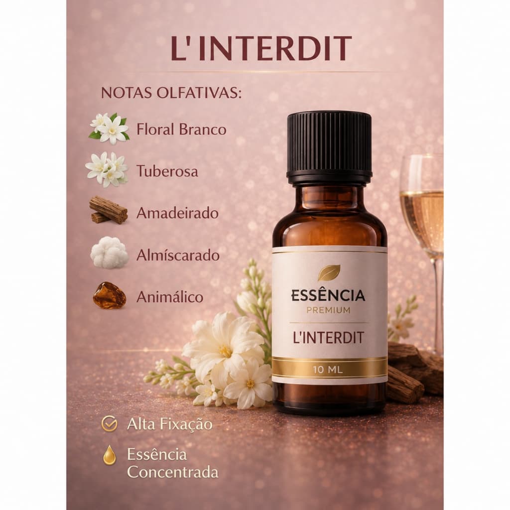 ESSENCIA DE PERFUMIM FEMININA DE 20ML ALTA CONCENTRAÇÃO FIXAÇÃO E DURADOURA