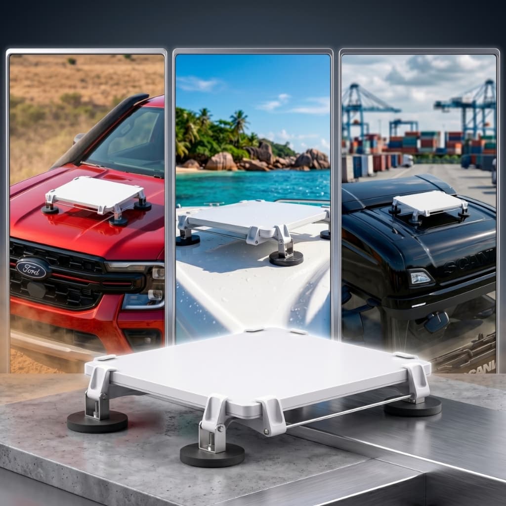 Case Suporte Magnético Starlink Mini Imã De Teto Veicular Carro Super Imãs Base magnética Antivibração Motorhome Barco