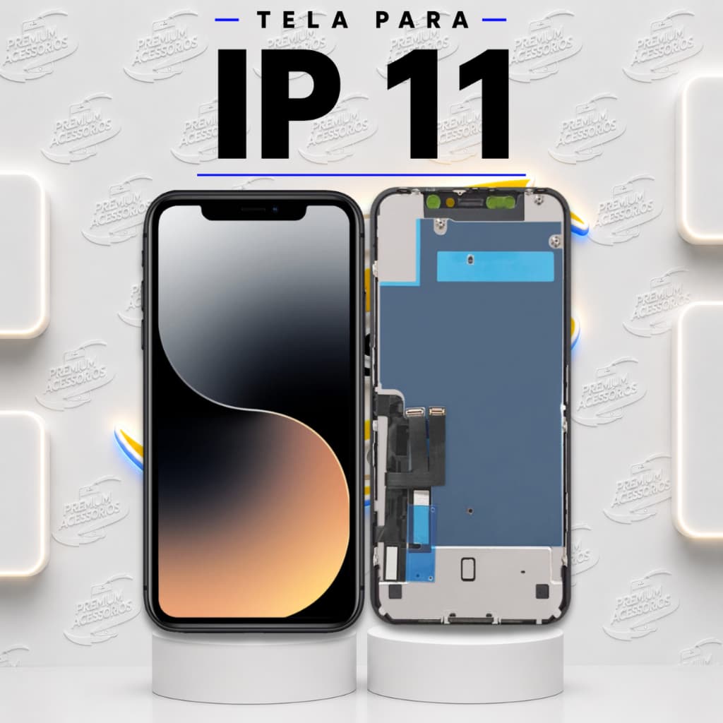 Tela Frontal Touch Display Lcd iPhone 11 Vivid HD - Brilho e Cor Perfeitos