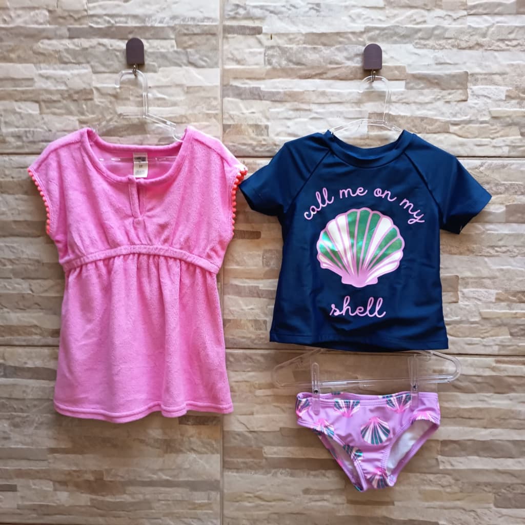 Kit Importado OshKosh  - Tam. 24/36 meses - Lote Roupa de Piscina