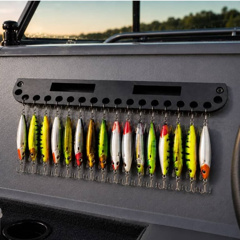 Kit 3 Porta Iscas artificiais organizador barco caiaque cooler Pesca