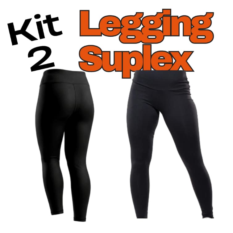 Legging Lisa Suplex Esportiva Cós Alto Empina Bumbum Fitness Academia legue suplex Leg Cintura alta qualidade