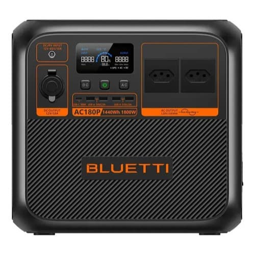 Estação De Energia Portátil Bluetti Ac180p 1800w 1440wh