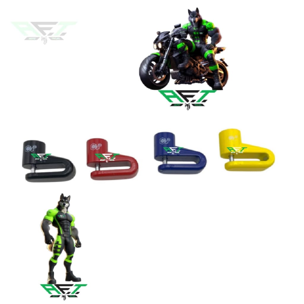 CADEADO DE DISCO PARA FREIO ANTIFURTO MOTO UNIVERSAL