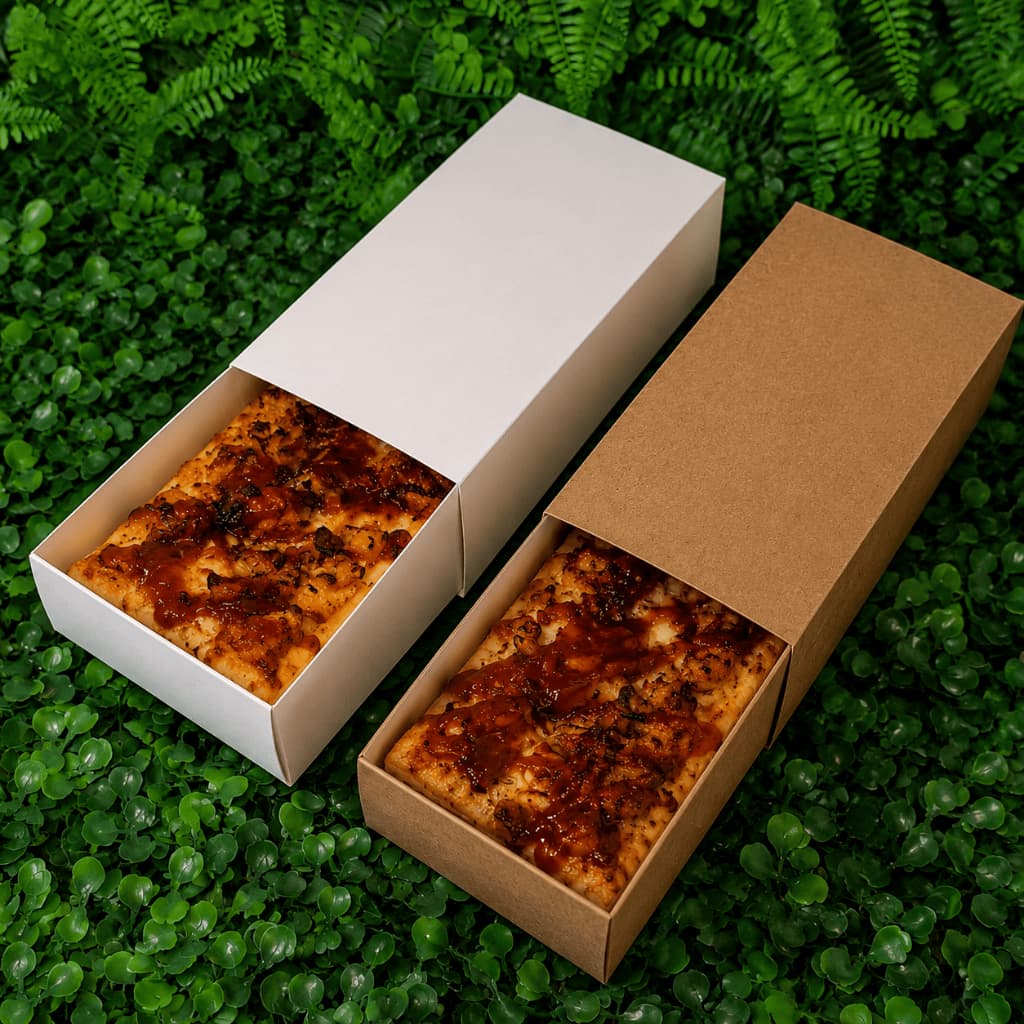 Embalagem Caixa Gaveta Pizza 25cm Multiuso (25x10x5,5cm)