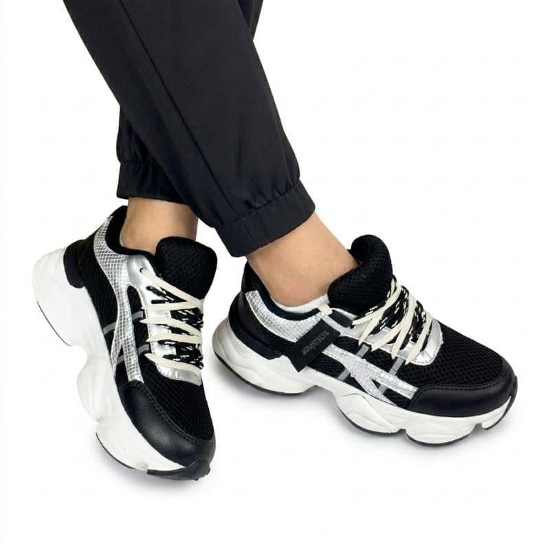 Tênis Feminino Modare Ultraconforto Chunky Sneaker Sola Alta Plataforma Casual