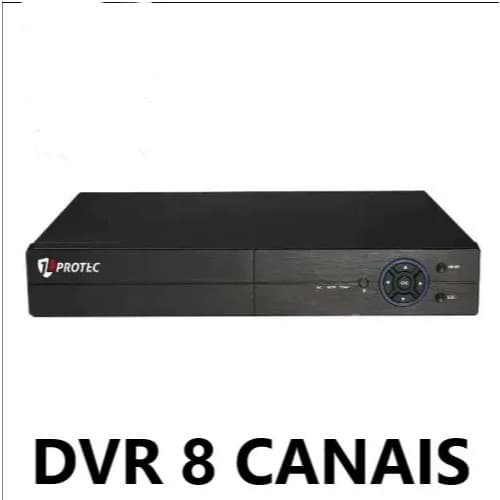 Dvr 8 Canais Para Câmera De Segurança 1080