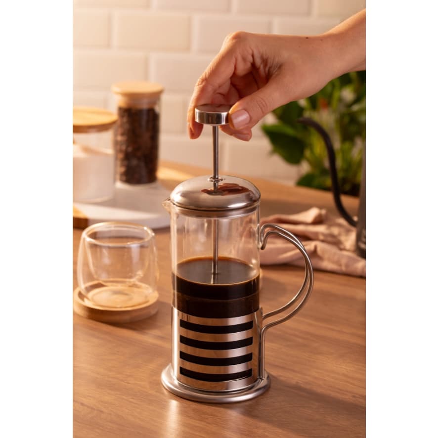 Cafeteira Prensa Francesa Inox 600Ml