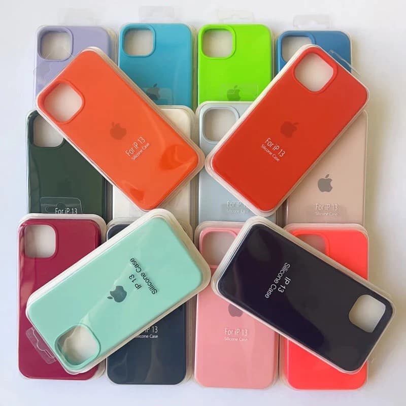 Capa Case Capinha Silicone Aveludado iPhone  13 14  /PRO/PROMAX