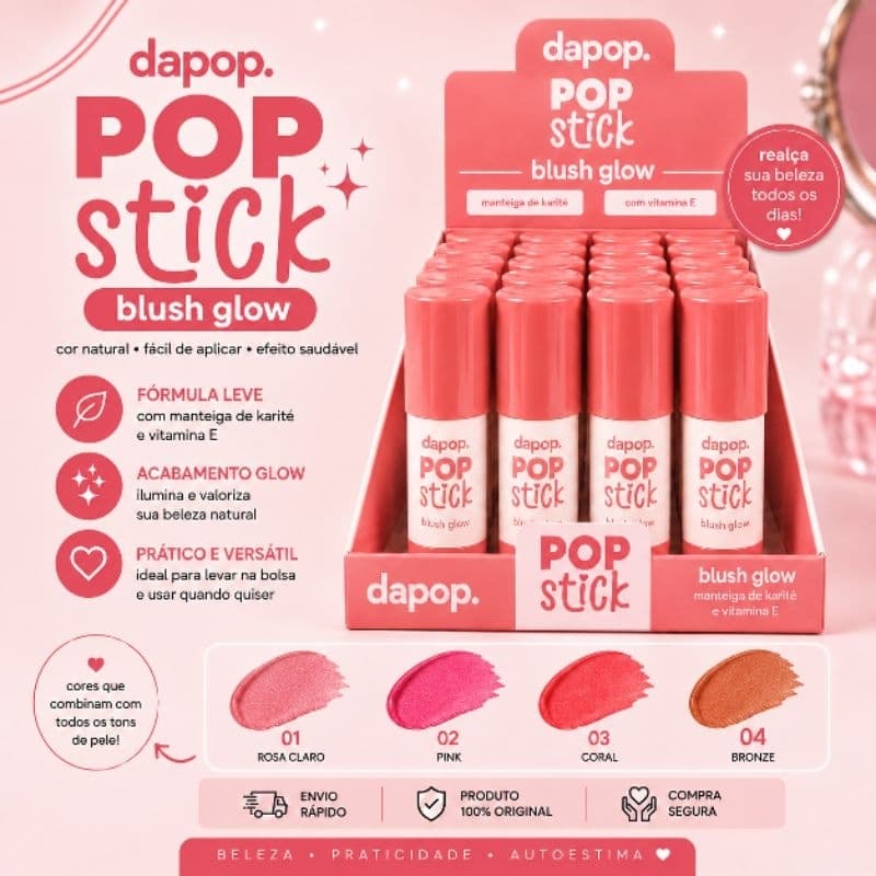 Blush Glow Pop Stick DaPop