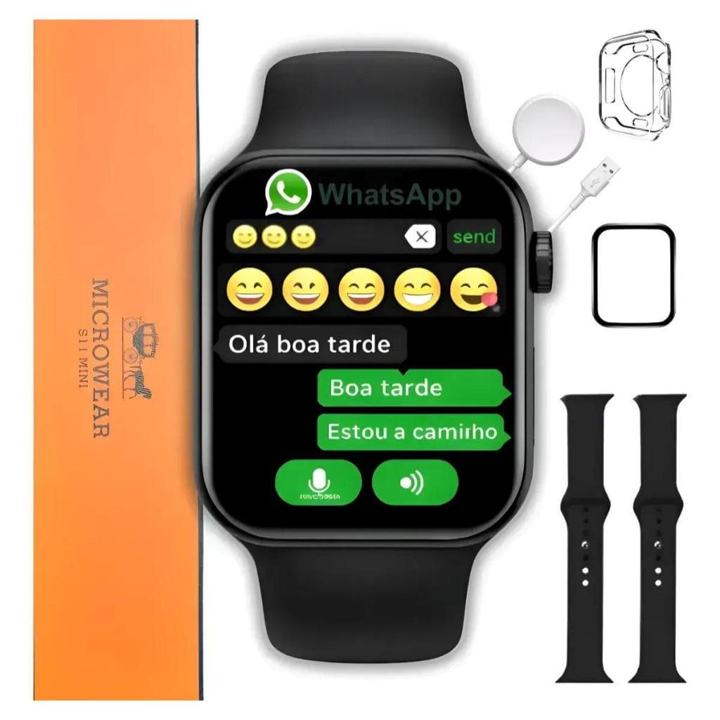 Relógio Smartwatch S11 Mini Série 11 42mm Gps Nfc 2026 clip-icon Relógio Smartwatch S11 Mini Série 11 42mm Gps Nfc 2026