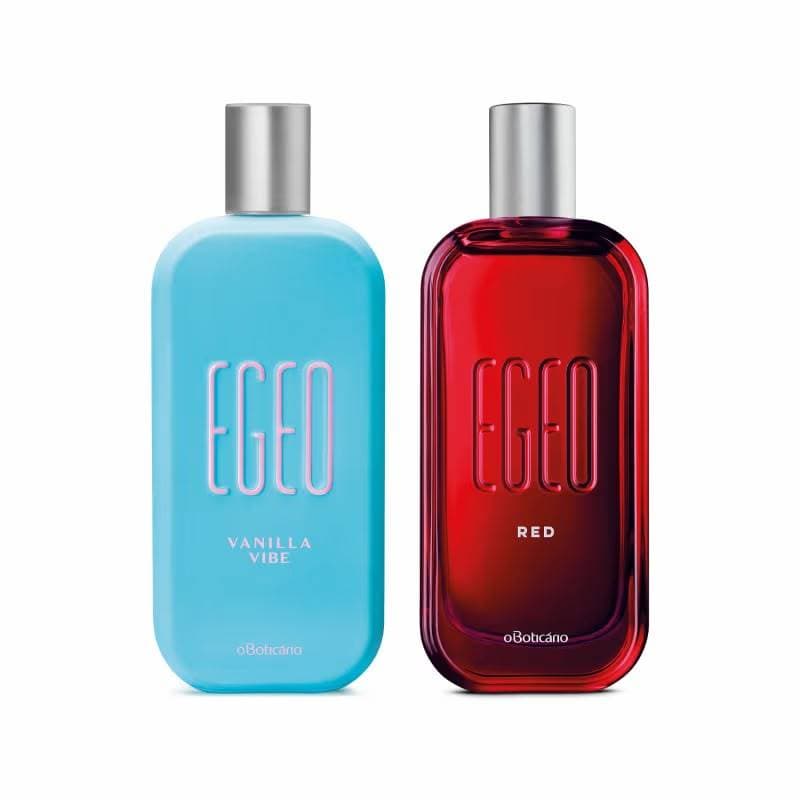Kit Perfume Feminino Egeo Vanilla Vibe 100ml + Egeo Red 100ml
