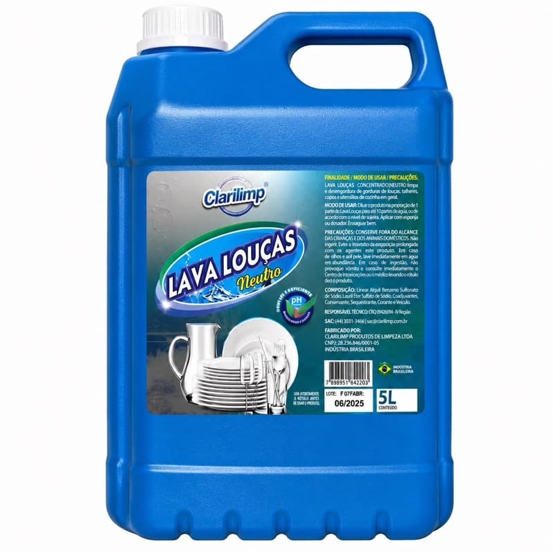 Detergente neutro 5 Litros